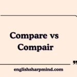 Compare vs Compair