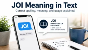 JOI Meaning in Text