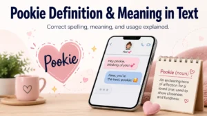 Pookie Definition & Meaning in Text