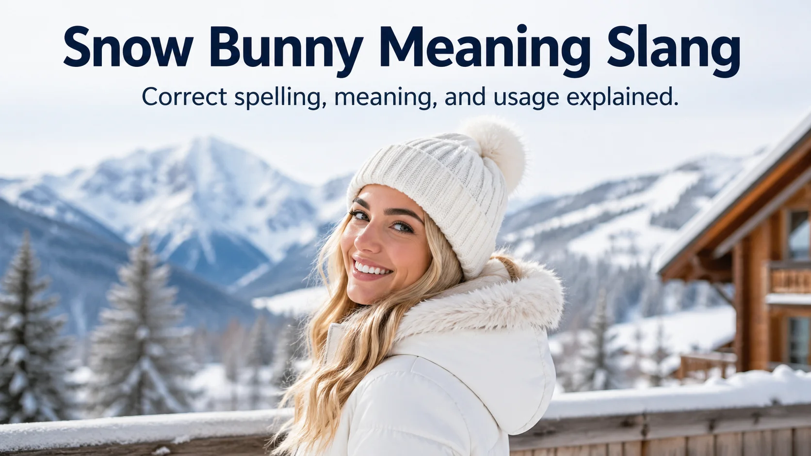 Snow Bunny Meaning Slang