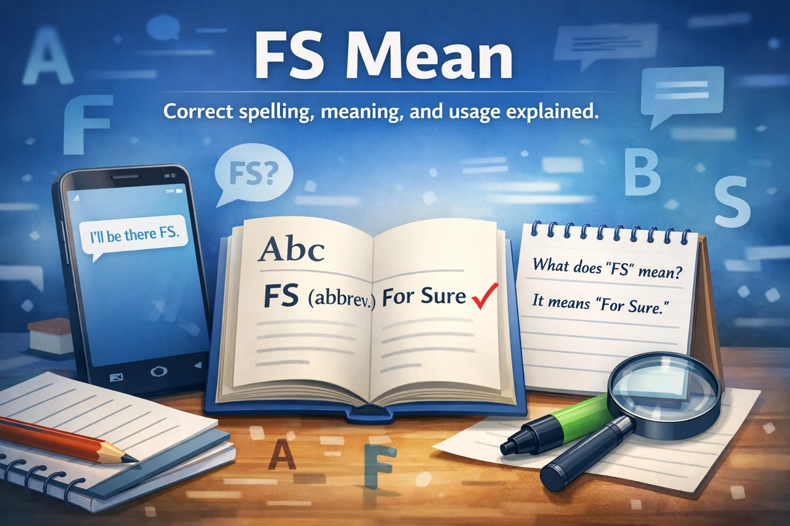 What Do FS Mean in Text