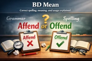 What Does BD Mean in Text?