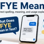 What Does FYE Mean in Text?