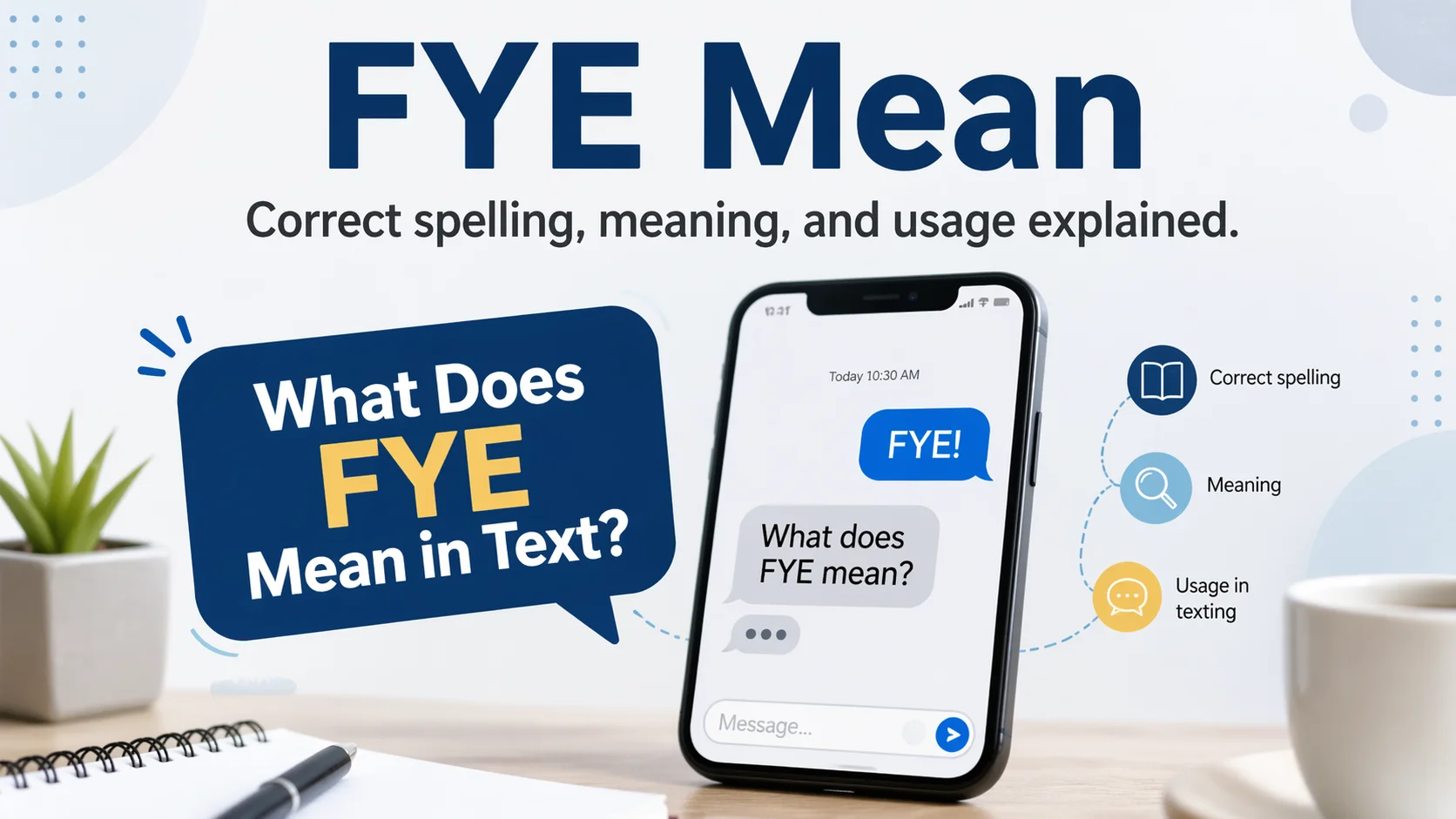 What Does FYE Mean in Text?