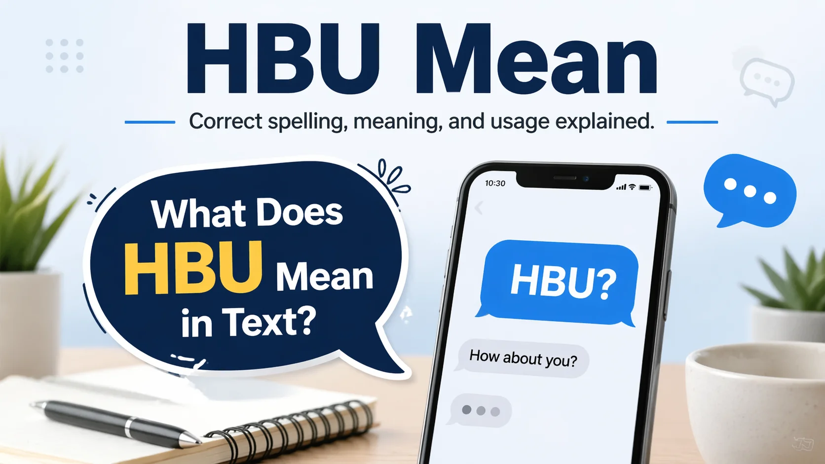 What Does HBU Mean in Text?