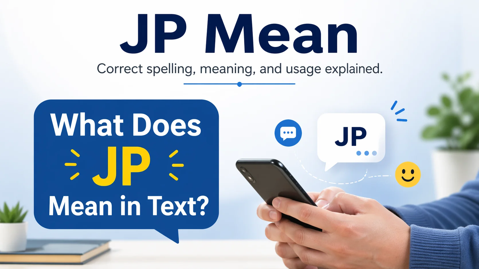 What Does JP Mean in Text?