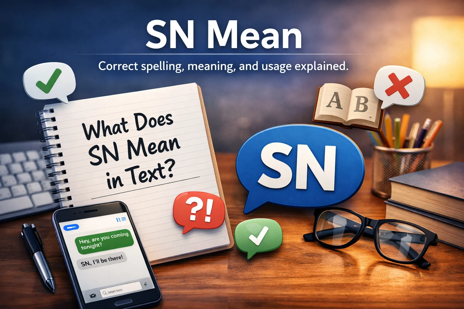 What Does SN Mean in Text?