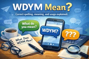 What Does WDYM Mean in Text?