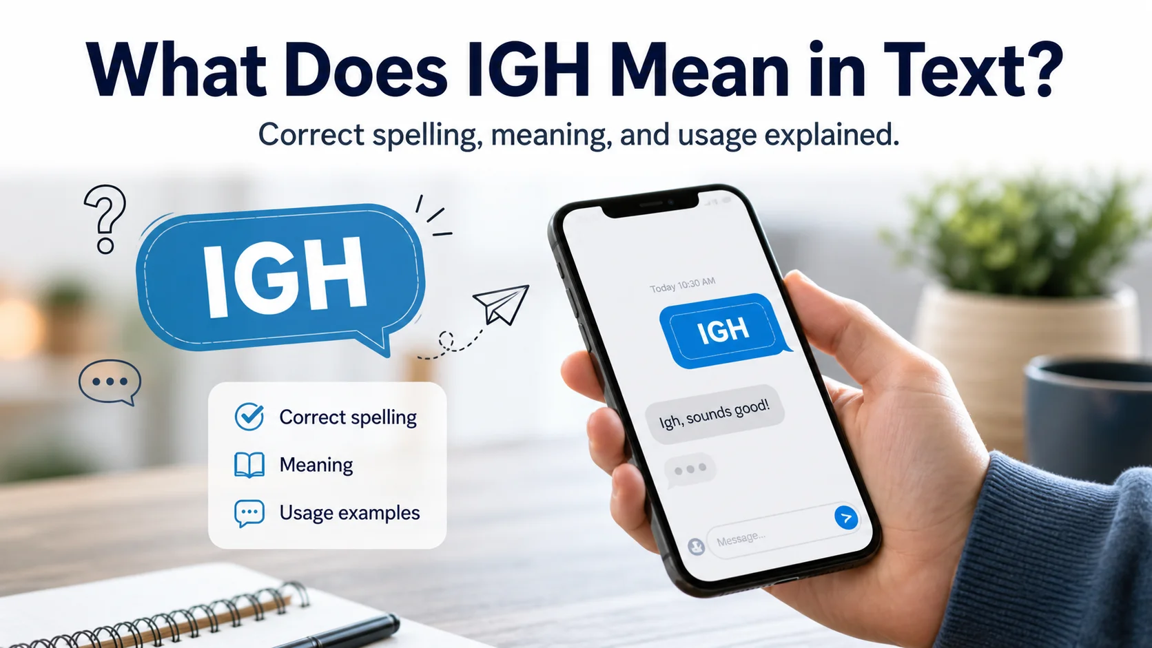 What Does IGH Mean in Text? 
