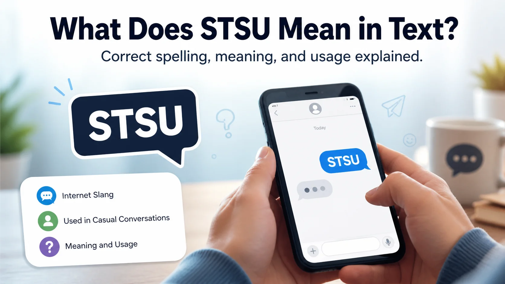What Does STSU Mean in Text?