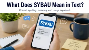 What Does SYBAU Mean in Text?