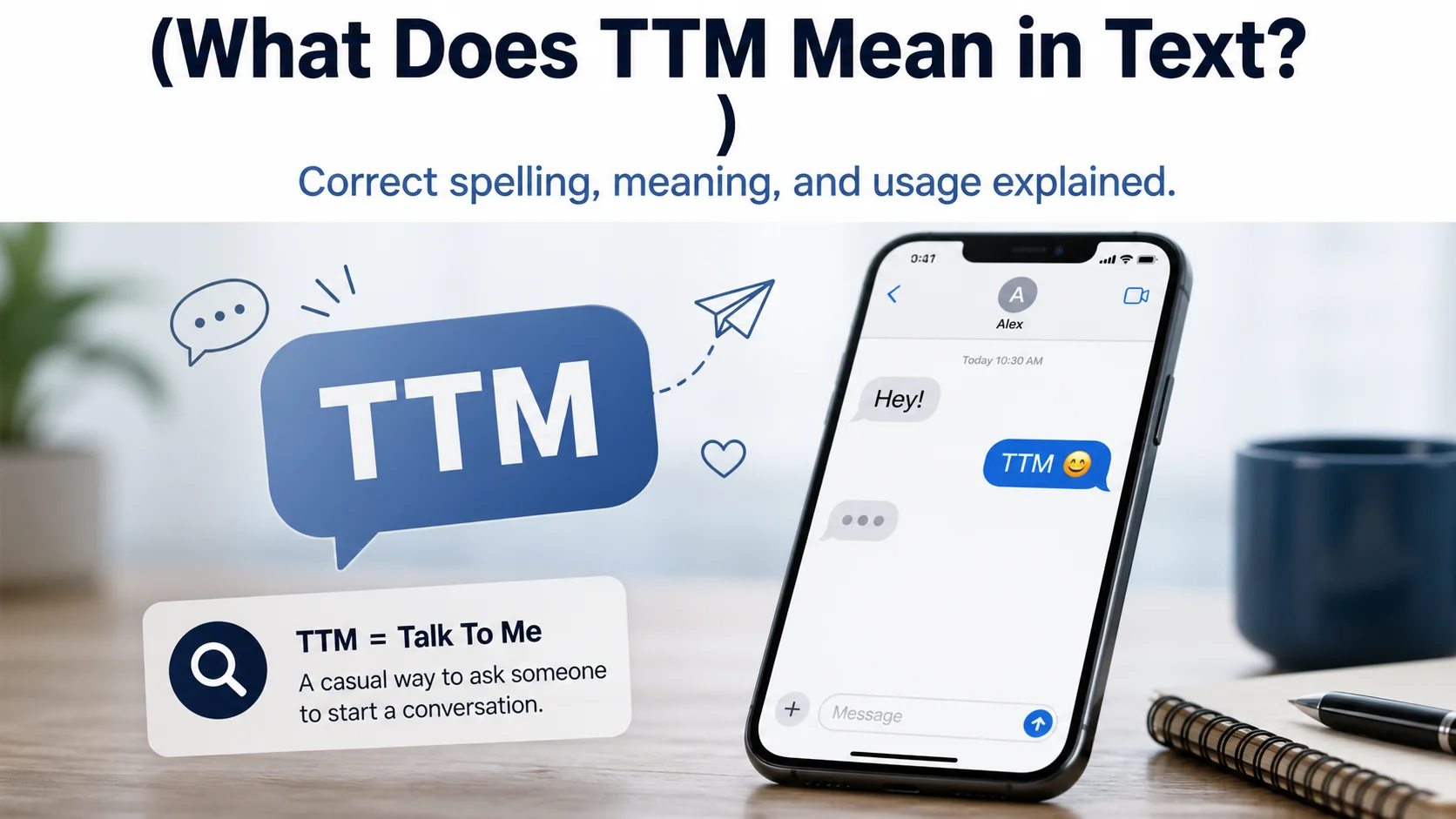 What Does TTM Mean in Text? 