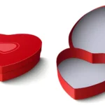 Printed Heart Shaped Boxes Creative Packaging Designs for Gift and Luxury Products