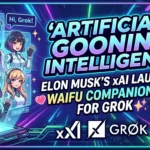 Artificial Gooning Intelligence' Elon Musk's xAI Launches Waifu Companions for Grok