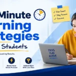 Last-Minute Learning Strategies for Online Students