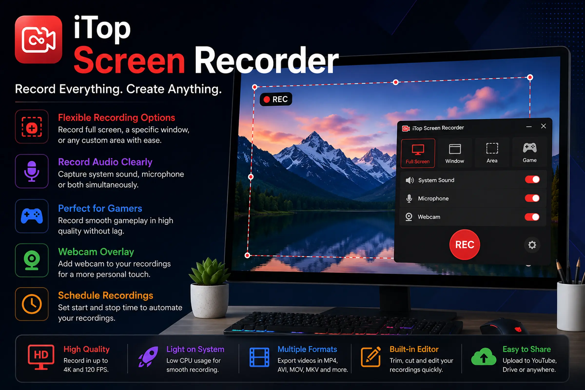 iTop Screen Recorder Transform Everyday Computer Tasks Into Useful Videos