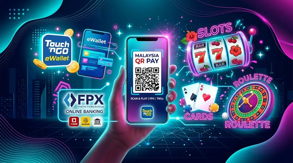 OCS8 Payment Methods: QR, FPX, TNG eWallet and Games